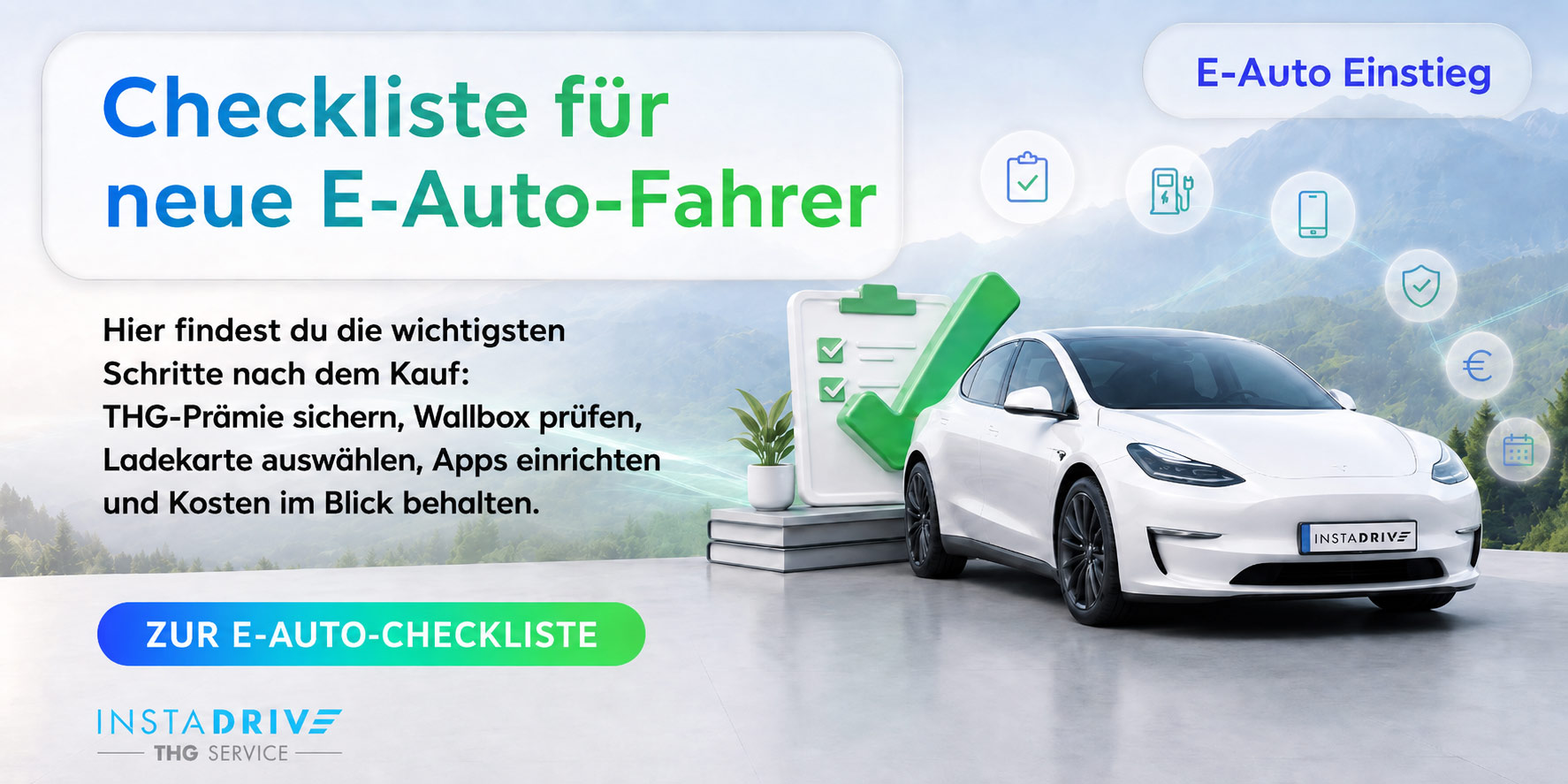 Checkliste neue E-Auto-Fahrer